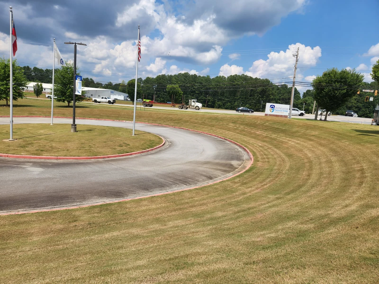Lawn Maintenance — client-supplied photograph
