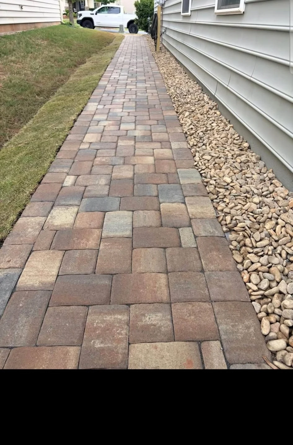 Hardscaping — client-supplied photograph
