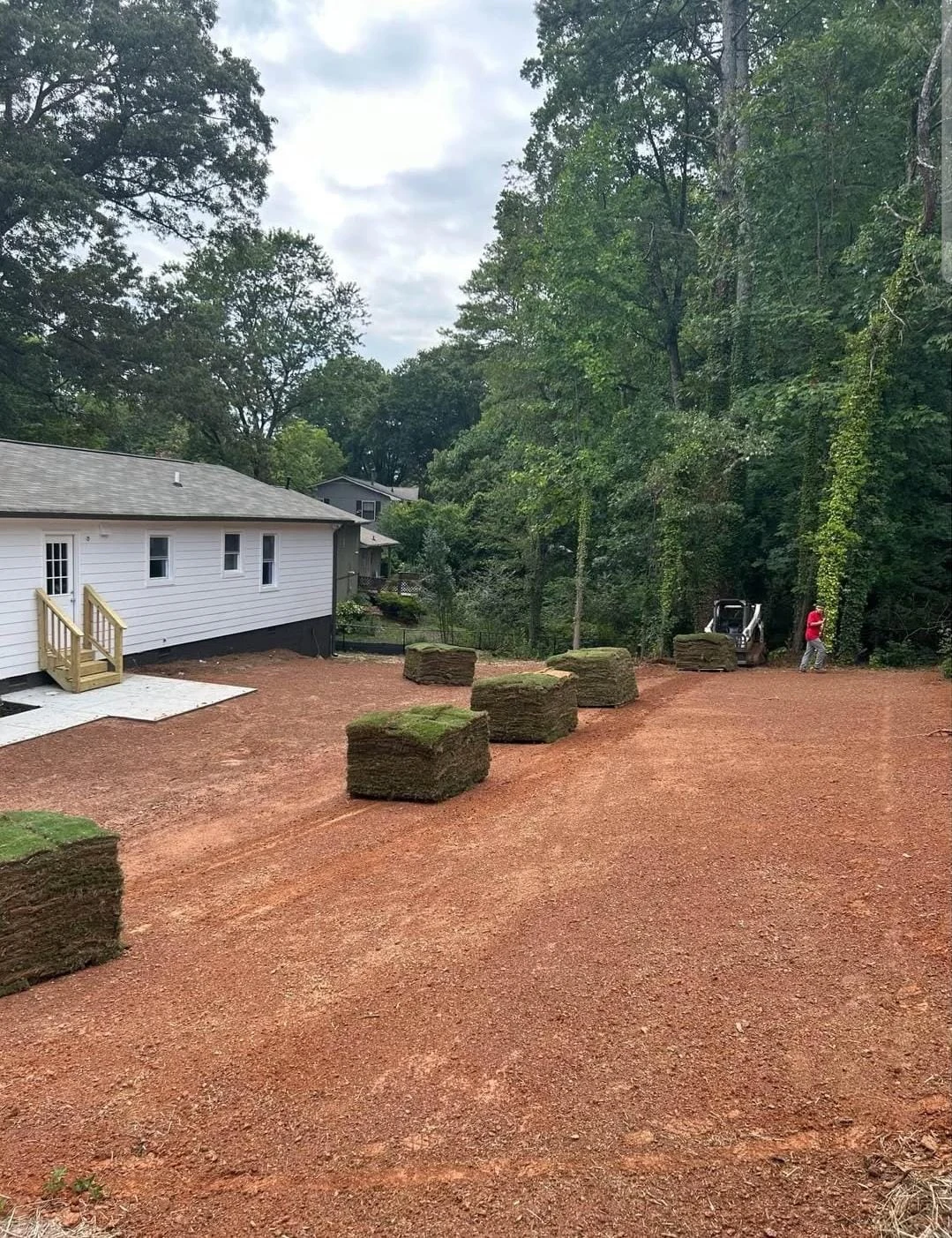 Sod Installation — client-supplied photograph